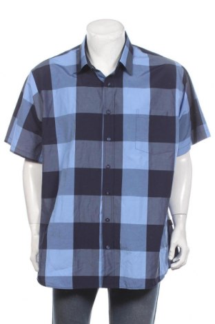 Herrenhemd Sam's, Größe 3XL, Farbe Blau, 60% Baumwolle, 40% Polyester, Preis 16,70 €