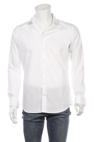 Мъжка риза Seidensticker, Размер M, Цвят Бял, Памук, Цена 50,40 лв.