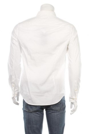 Herrenhemd Tommy Hilfiger, Größe M, Farbe Weiß, 97% Baumwolle, 3% Elastan, Preis 82,81 €