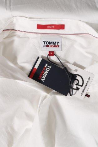 Herrenhemd Tommy Hilfiger, Größe M, Farbe Weiß, 97% Baumwolle, 3% Elastan, Preis 82,81 €