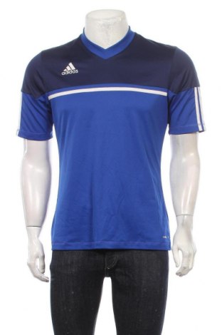 Мъжка тениска Adidas, Размер M, Цвят Син, Полиестер, Цена 25,94 лв.