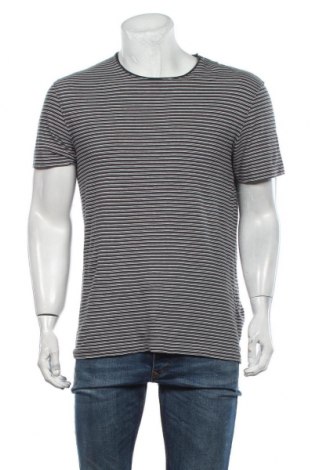 Мъжка тениска AllSaints, Размер S, Цвят Син, Памук, Цена 22,77 лв.