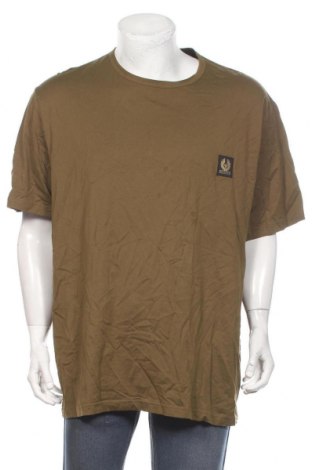 Мъжка тениска Belstaff, Размер 4XL, Цвят Зелен, Памук, Цена 128,52 лв.