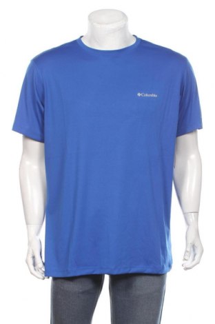 Tricou de bărbați Columbia, Mărime XXL, Culoare Albastru, Poliester, Preț 147,53 Lei