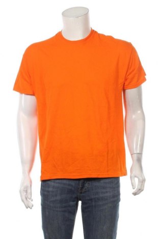 Męski T-shirt Fruit Of The Loom, Rozmiar XL, Kolor Pomarańczowy, Bawełna, Cena 34,55 zł