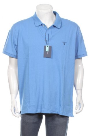 Ανδρικό t-shirt Gant, Μέγεθος 3XL, Χρώμα Μπλέ, Βαμβάκι, Τιμή 35,72 €