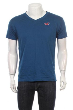 Ανδρικό t-shirt Hollister, Μέγεθος M, Χρώμα Μπλέ, 96% πολυαμίδη, 4% ελαστάνη, Τιμή 15,59 €