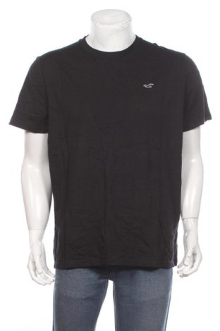 Herren T-Shirt Hollister, Größe XL, Farbe Schwarz, Baumwolle, Preis 11,38 €