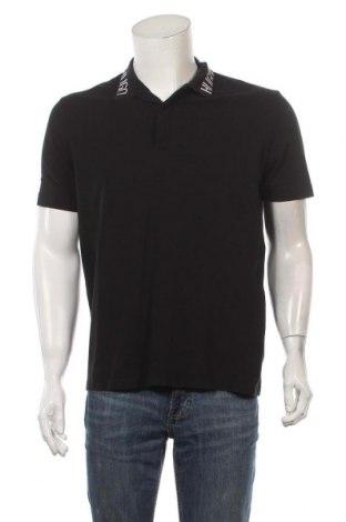Męski T-shirt Hugo Boss, Rozmiar L, Kolor Czarny, 92% bawełna, 8% elastyna, Cena 227,10 zł