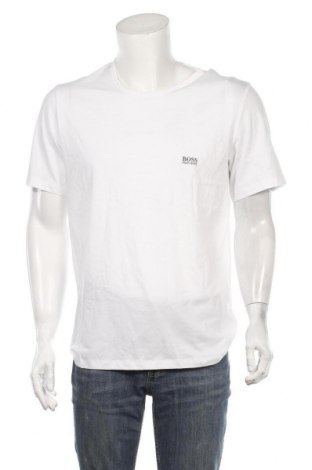 Męski T-shirt Hugo Boss, Rozmiar XL, Kolor Biały, Bawełna, Cena 288,19 zł