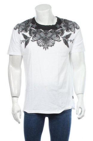 Męski T-shirt Just Cavalli, Rozmiar L, Kolor Biały, Bawełna, Cena 249,49 zł