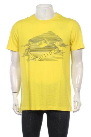 Męski T-shirt Lotto, Rozmiar XL, Kolor Żółty, 60% bawełna, 40% poliester, Cena 117,95 zł