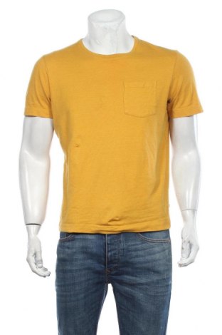 Herren T-Shirt Mango, Größe S, Farbe Gelb, Preis 15,31 €