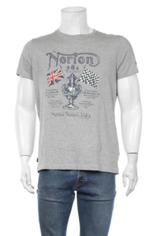 Pánské tričko  Norton, Velikost M, Barva Šedá, Bavlna, Cena  700,00 Kč