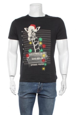 Ανδρικό t-shirt Originals By Jack & Jones, Μέγεθος S, Χρώμα Μαύρο, Βαμβάκι, Τιμή 17,18 €