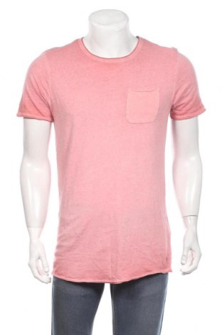 Мъжка тениска Originals By Jack & Jones, Размер L, Цвят Розов, Памук, Цена 35,70 лв.