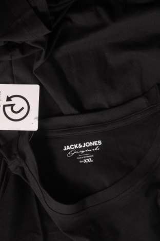 Pánské tričko  Originals By Jack & Jones, Velikost XXL, Barva Černá, Bavlna, Cena  120,00 Kč