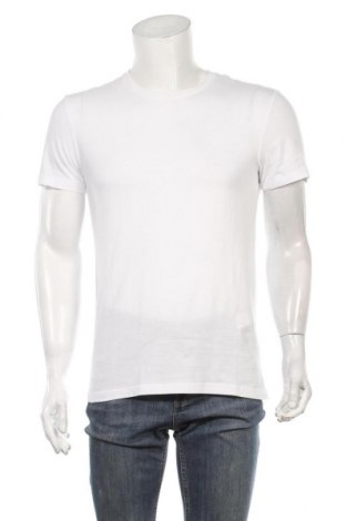 Ανδρικό t-shirt Pier One, Μέγεθος S, Χρώμα Λευκό, Βαμβάκι, Τιμή 2,99 €
