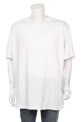 Мъжка тениска Pier One, Размер 5XL, Цвят Бял, Памук, Цена 17,40 лв.