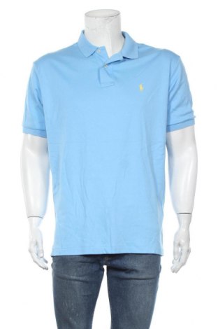 Herren T-Shirt Polo By Ralph Lauren, Größe L, Farbe Blau, Baumwolle, Preis 22,27 €