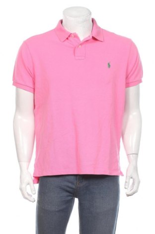 Herren T-Shirt Polo By Ralph Lauren, Größe XL, Farbe Rosa, Baumwolle, Preis 26,44 €
