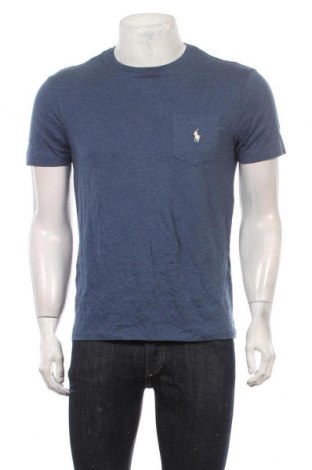Herren T-Shirt Polo By Ralph Lauren, Größe M, Farbe Blau, Baumwolle, Preis 75,85 €