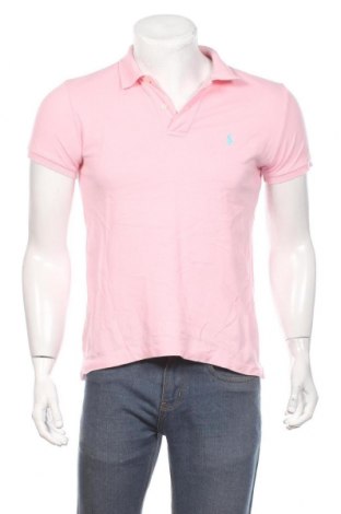 Herren T-Shirt Ralph Lauren, Größe M, Farbe Rosa, Baumwolle, Preis 19,48 €