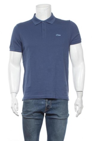 Pánske tričko  S.Oliver, Veľkosť M, Farba Modrá, 100% bavlna, Cena  15,16 €