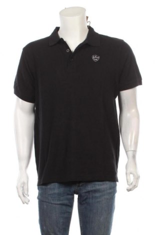 Мъжка тениска Schott, Размер XL, Цвят Черен, Памук, Цена 57,67 лв.