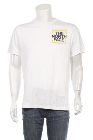 Tricou de bărbați The North Face, Mărime L, Culoare Alb, Bumbac, Preț 158,88 Lei