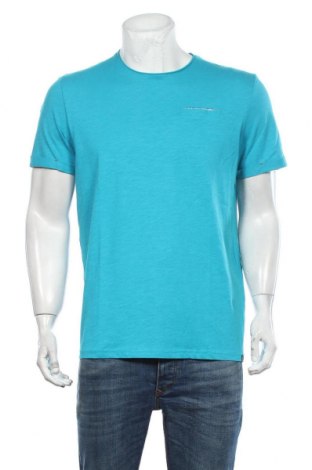 Мъжка тениска Tom Tailor, Размер M, Цвят Син, Памук, Цена 36,75 лв.
