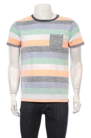 Мъжка тениска Tom Tailor, Размер M, Цвят Многоцветен, 50% памук, 50% полиестер, Цена 35,77 лв.
