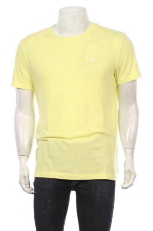 Męski T-shirt Tom Tailor, Rozmiar L, Kolor Żółty, 50% poliester, 37% bawełna, 13% wiskoza, Cena 97,96 zł