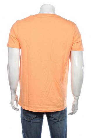 Мъжка тениска Tom Tailor, Размер L, Цвят Оранжев, Памук, Цена 34,50 лв.