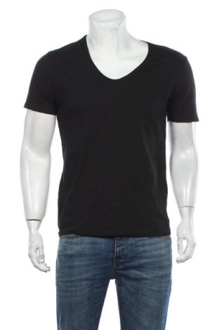 Pánske tričko  Zara, Veľkosť M, Farba Čierna, Bavlna, Cena  7,26 €