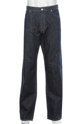Мъжки дънки Hugo Boss, Размер XL, Цвят Син, 60% памук, 40% коприна, Цена 124,00 лв.