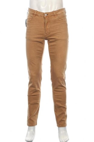 Męskie jeansy Springfield, Rozmiar M, Kolor Beżowy, 98% bawełna, 2% elastyna, Cena 147,40 zł