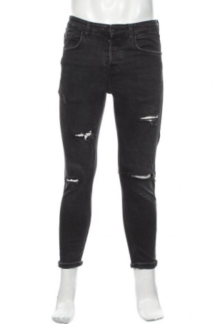 Herren Jeans Zara Man, Größe M, Farbe Grau, 99% Baumwolle, 1% Elastan, Preis 29,23 €