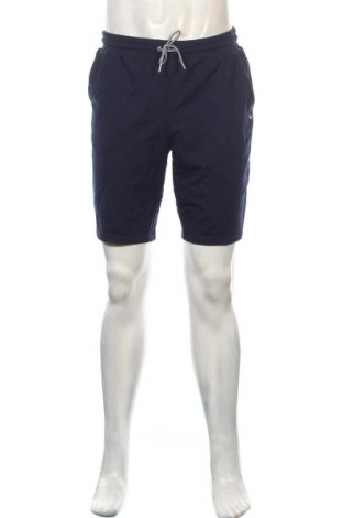 Pantaloni scurți de bărbați Sports Performance by Tchibo, Mărime M, Culoare Albastru, 70% bumbac, 26% poliester, 4% elastan, Preț 59,68 Lei