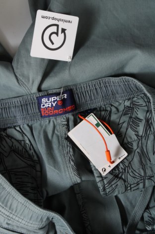 Ανδρικό κοντό παντελόνι Superdry, Μέγεθος L, Χρώμα Μπλέ, 97% βαμβάκι, 3% ελαστάνη, Τιμή 16,62 €