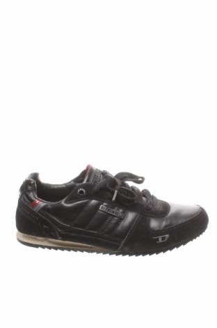 Мъжки обувки Diesel, Размер 42, Цвят Черен, Естествен велур, естествена кожа, Цена 92,00 лв.