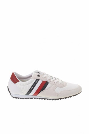 Ανδρικά παπούτσια Tommy Hilfiger, Μέγεθος 43, Χρώμα Λευκό, Κλωστοϋφαντουργικά προϊόντα, φυσικό σουέτ, Τιμή 83,43 €