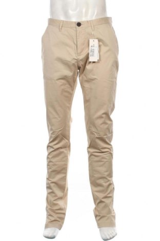 Pánské kalhoty  Tom Tailor, Velikost L, Barva Béžová, 98% bavlna, 2% elastan, Cena  976,00 Kč