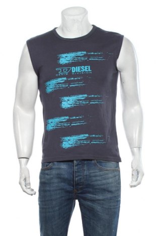 Herren Tanktop Diesel, Größe M, Farbe Blau, Baumwolle, Preis 29,92 €