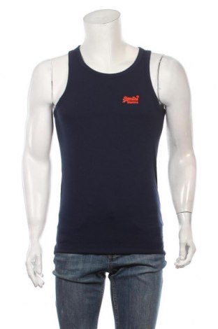 Ανδρική αμάνικη μπλούζα Superdry, Μέγεθος S, Χρώμα Μπλέ, Βαμβάκι, Τιμή 19,56 €