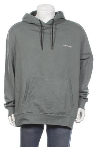 Herren Sweatshirt Calvin Klein, Größe 3XL, Farbe Grün, Baumwolle, Preis 90,31 €