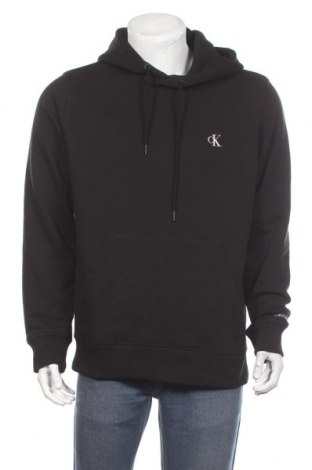 Herren Sweatshirt Calvin Klein Jeans, Größe L, Farbe Schwarz, 50% Baumwolle, 50% Polyester, Preis 70,93 €