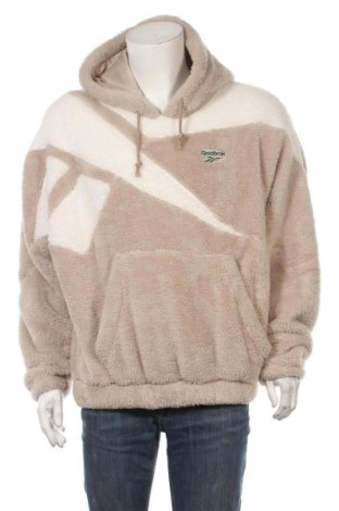 Herren Sweatshirt Reebok, Größe XL, Farbe Beige, Polyester, Preis 44,95 €
