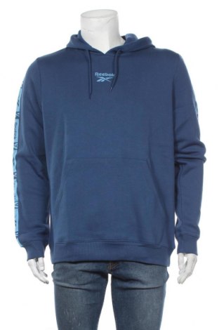 Herren Sweatshirt Reebok, Größe L, Farbe Blau, 70% Baumwolle, 30% Polyester, Preis 36,70 €