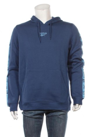 Herren Sweatshirt Reebok, Größe L, Farbe Blau, 70% Baumwolle, 30% Polyester, Preis 40,82 €
